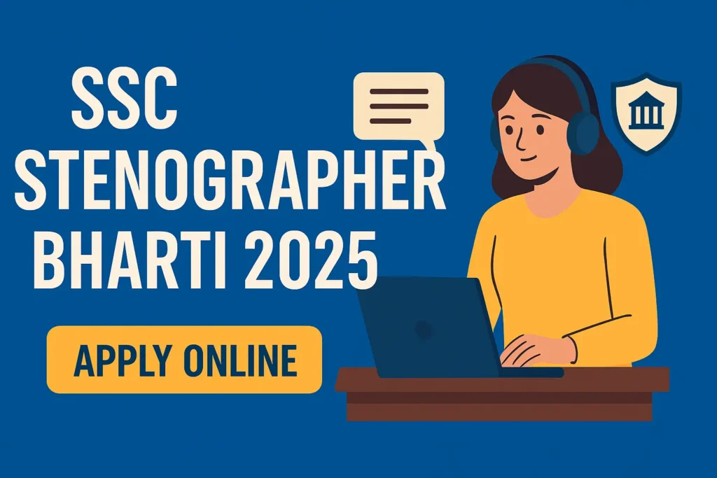 ssc stenographer bharti 2025